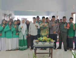 Kompak, GP Ansor dan Fatayat NU Kecamatan Talun Laksanakan Harlah Bersama